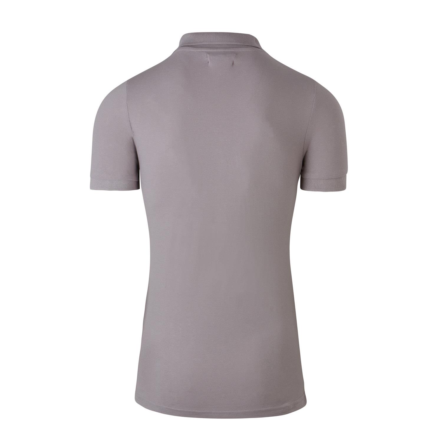 Men's Pure Cotton Plain Top Short Sleeve Polo Tee T-shirt - Picture 26 of 67
