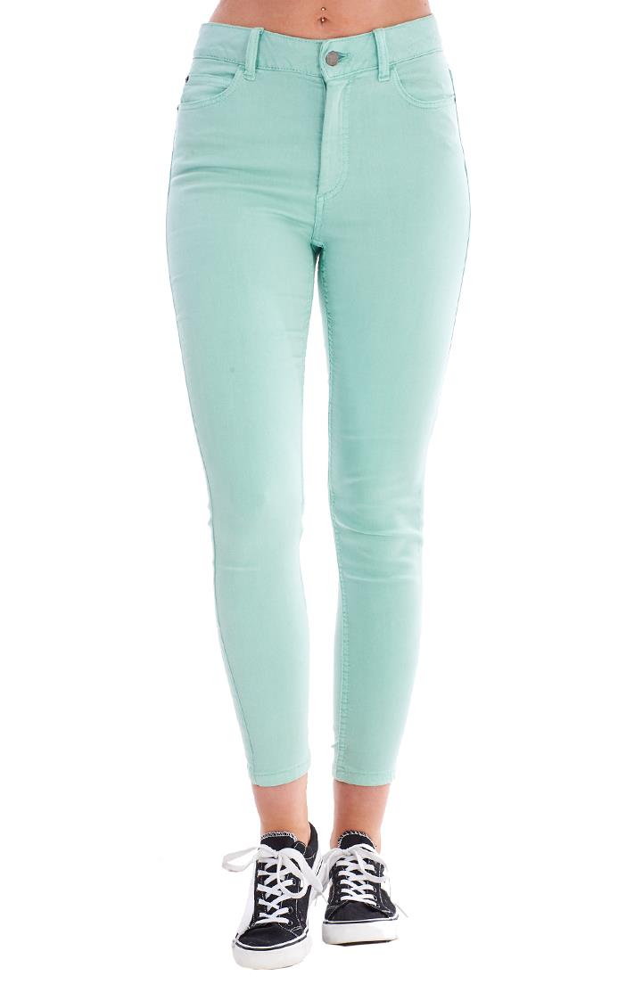 Ladies High Waist Stretch Pockets Denim Super Skinny Jeans - Picture 8 of 68