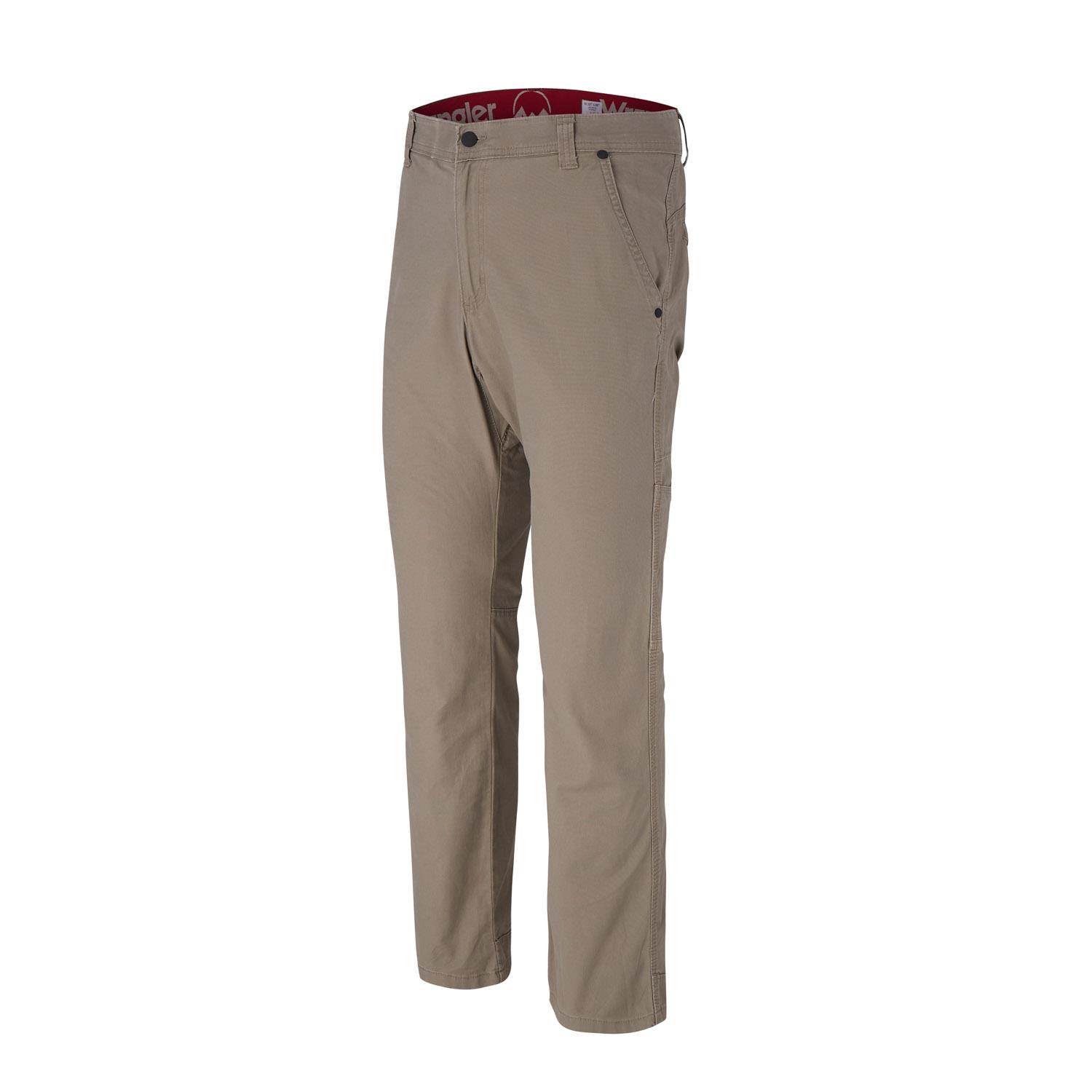 Mens Cotton Straight Fit Pants Stretch Casual Rugged Utility Trousers - Picture 12 of 25