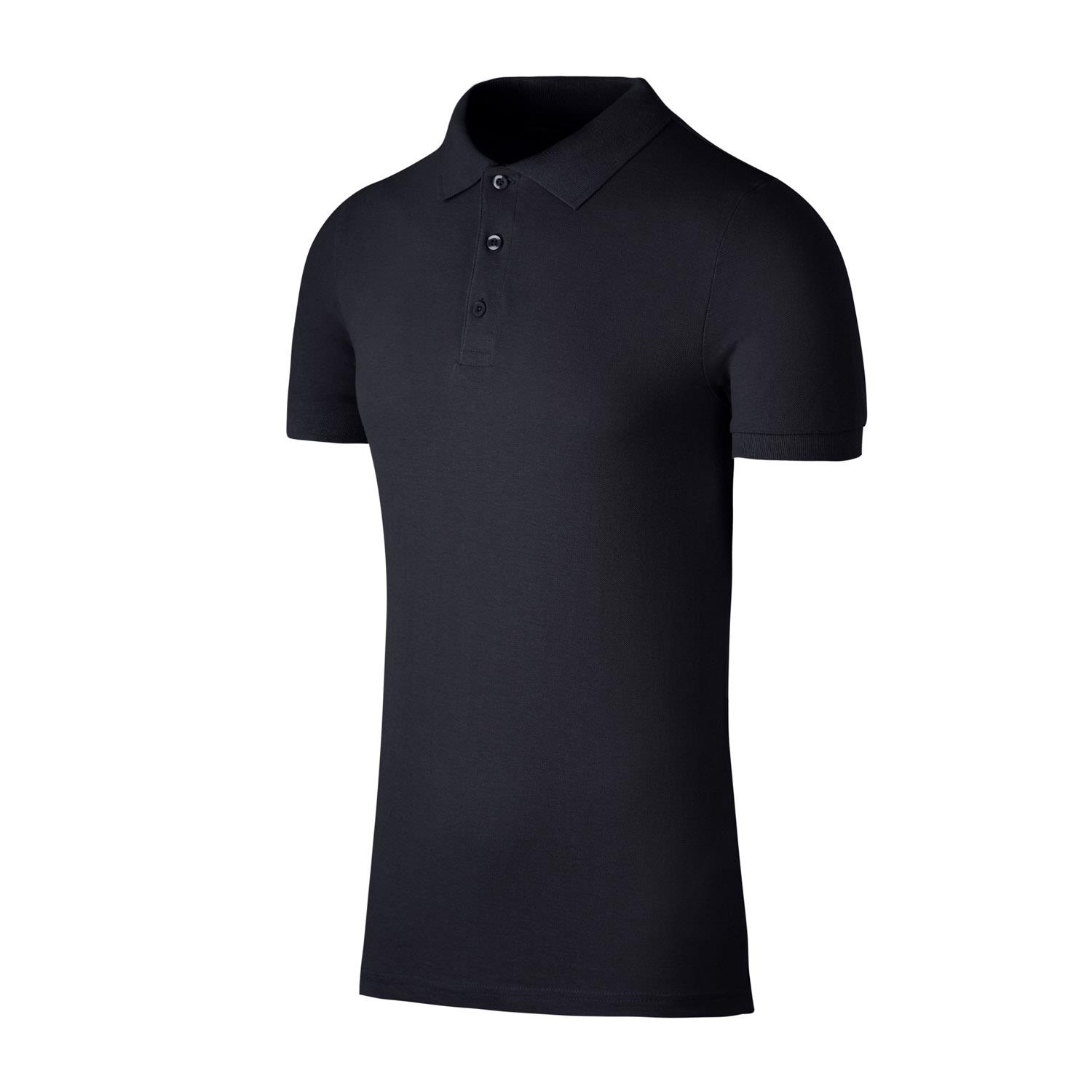 Men's Pure Cotton Plain Top Short Sleeve Polo Tee T-shirt - Picture 21 of 67