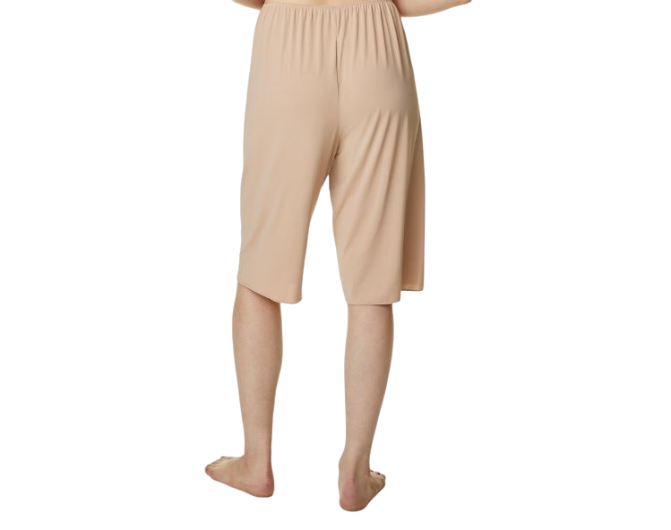 Ladies Plain Anti Cling Cooling Underskirt Petticoat Waist Culotte Leg Slip - Picture 11 of 14