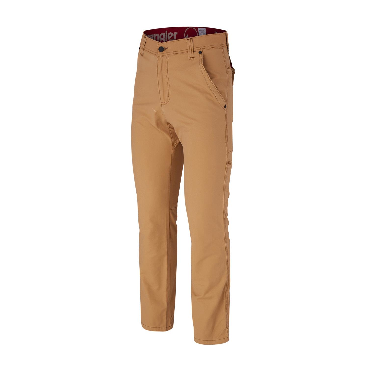 Mens Cotton Straight Fit Pants Stretch Casual Rugged Utility Trousers - Picture 22 of 25
