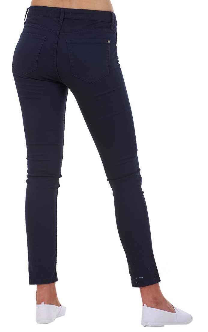 Ladies Push Up Skinny Stretch Pockets Jeggings Mid Waist Jeans Sizes 6, 8 & 10 - Picture 15 of 39