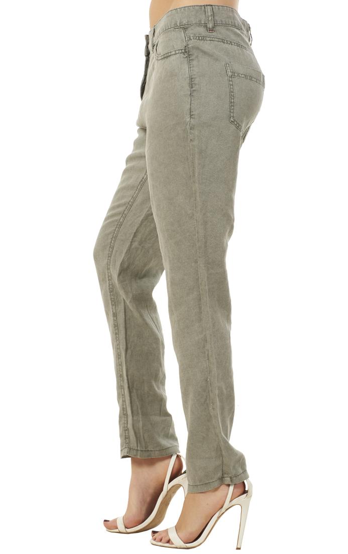 Ladies Linen Trousers Holiday Pockets Pants Summer Casual Pants SIZES 6, 8 & 10 - Picture 8 of 41