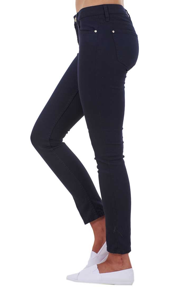 Ladies Push Up Skinny Stretch Pockets Jeggings Mid Waist Jeans Sizes 6, 8 & 10 - Picture 14 of 39