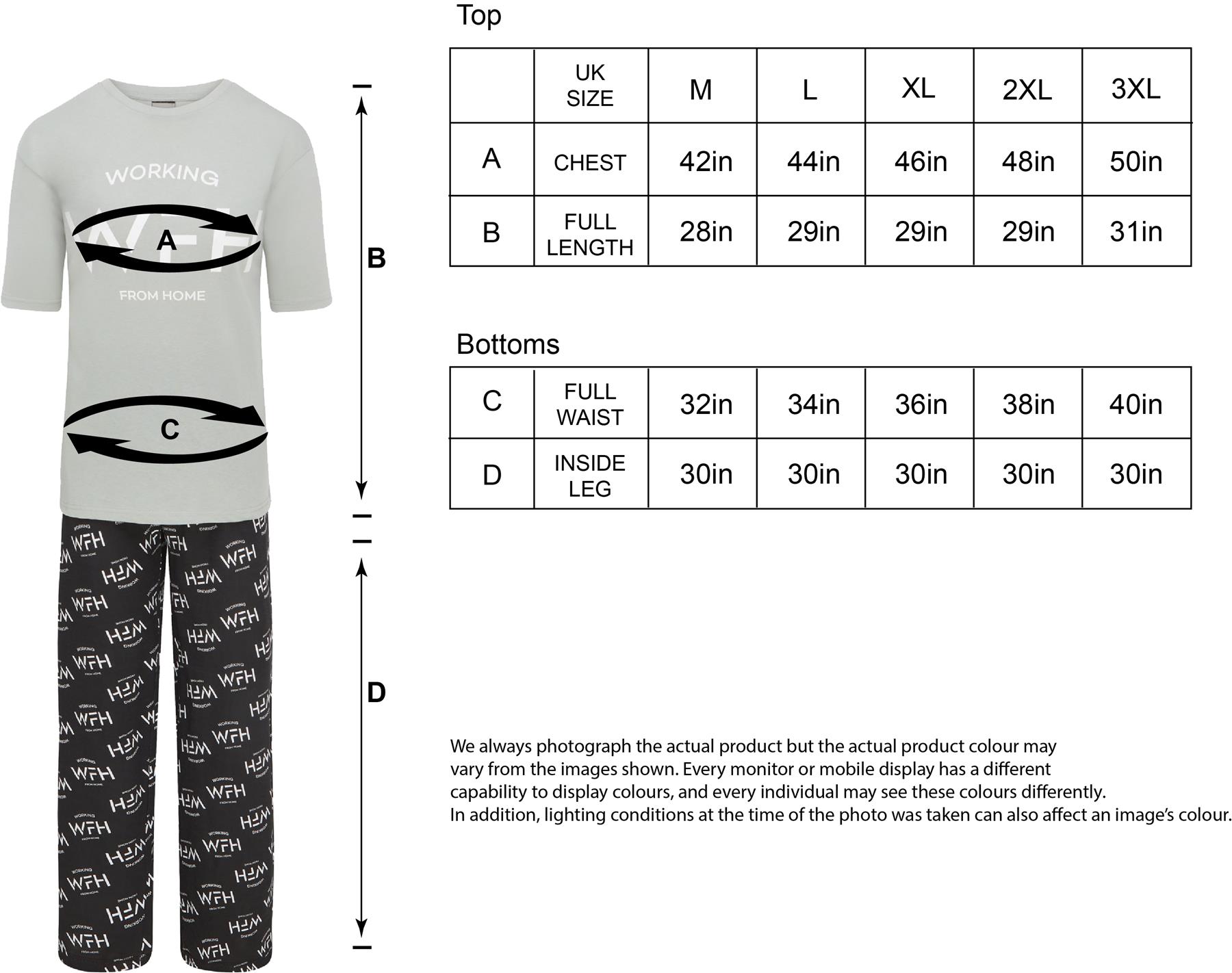Mens Pyjamas Short Sleeve PJ'S Loungewear Cotton Pockets REDUCED TO CLEAR! - Picture 17 of 23