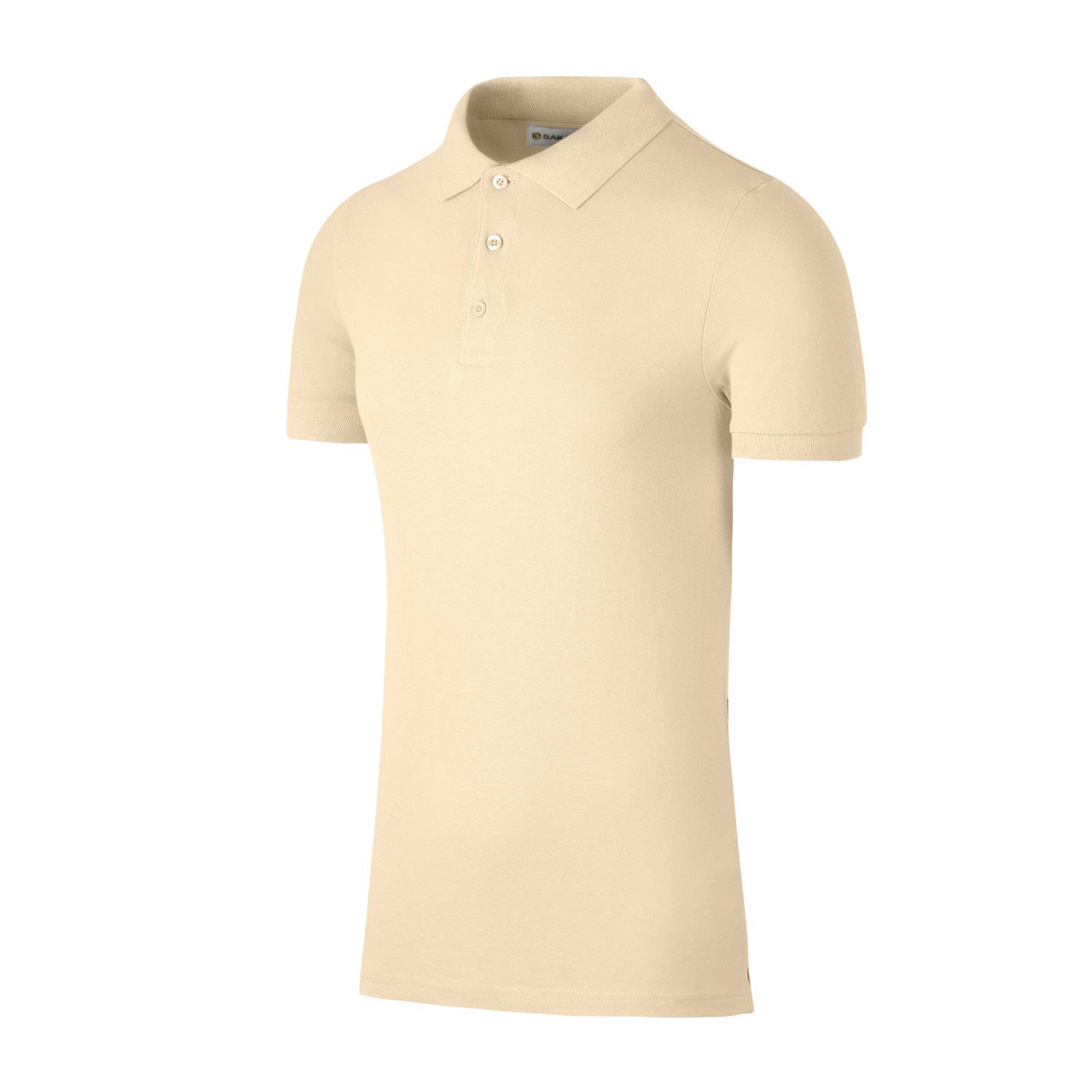 Men's Pure Cotton Plain Top Short Sleeve Polo Tee T-shirt - Picture 57 of 67