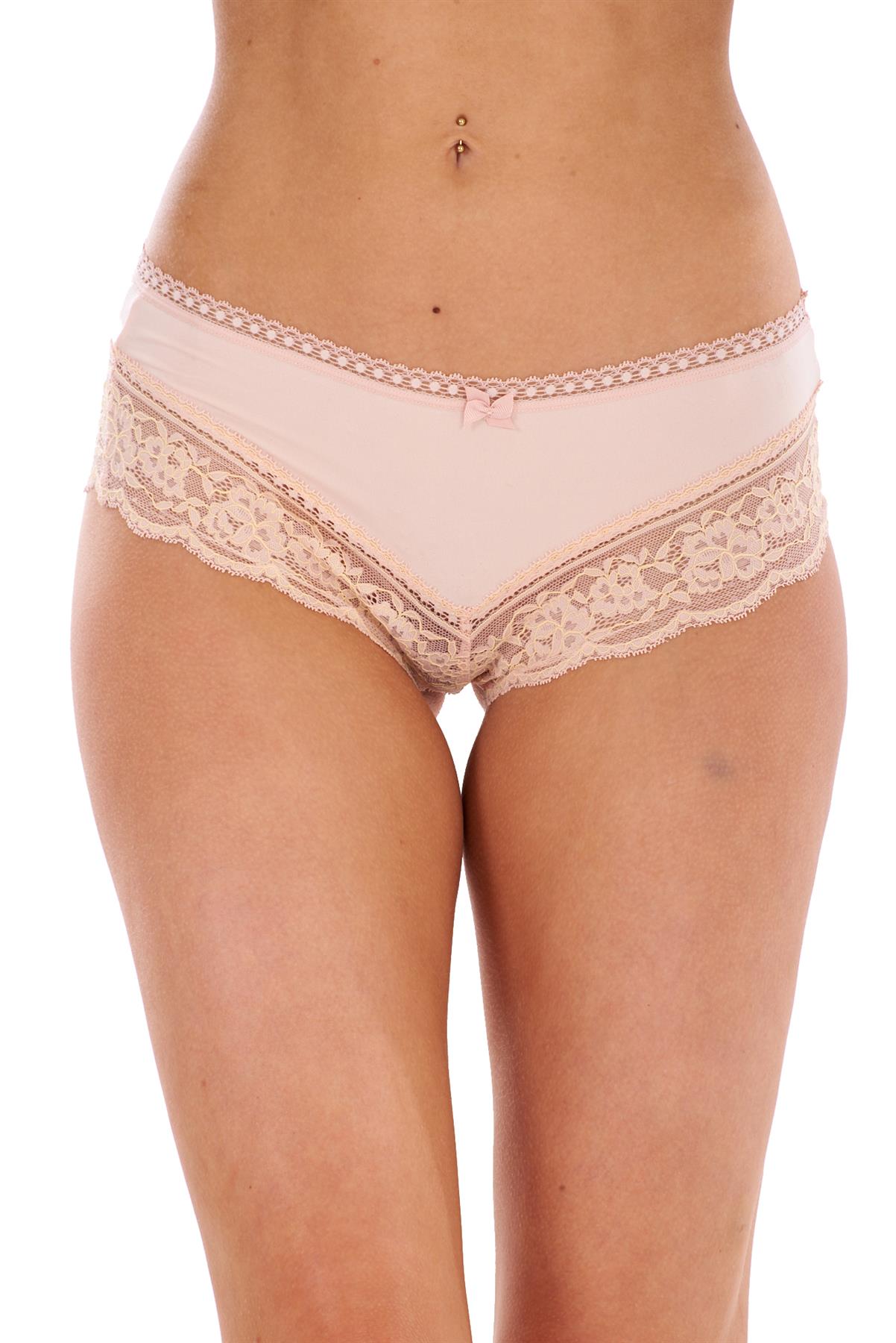 Ladies 2 Pack Brazilian Knickers Underwear - Picture 33 of 66