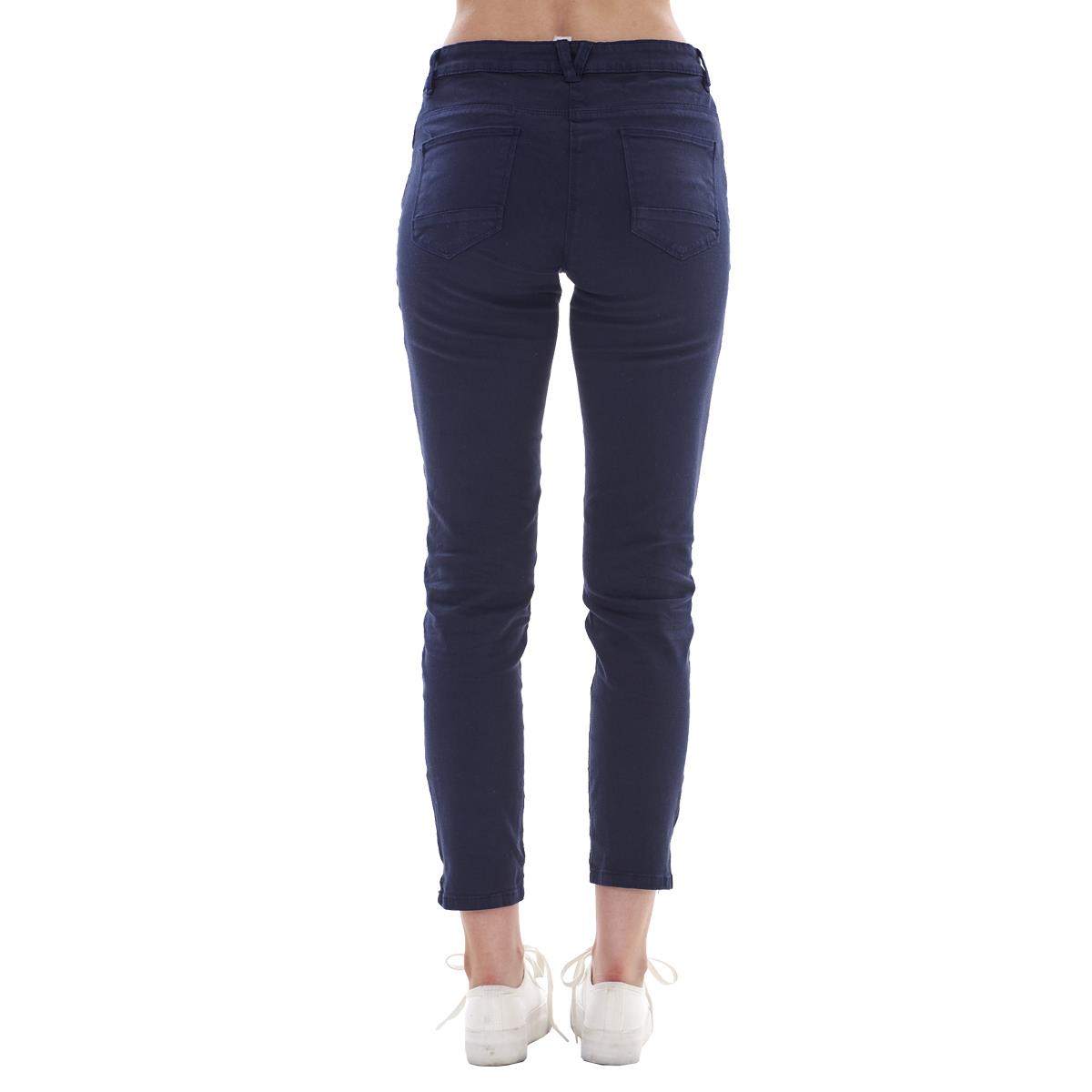 Ladies Cropped 7/8 Length Jeans Slim Fit Stretch Pants Capri Crop Pants - Picture 14 of 18