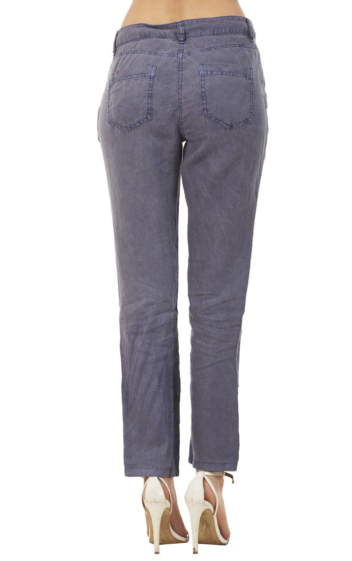 Ladies Linen Trousers Holiday Pockets Pants Summer Casual Pants SIZES 6, 8 & 10 - Picture 15 of 41