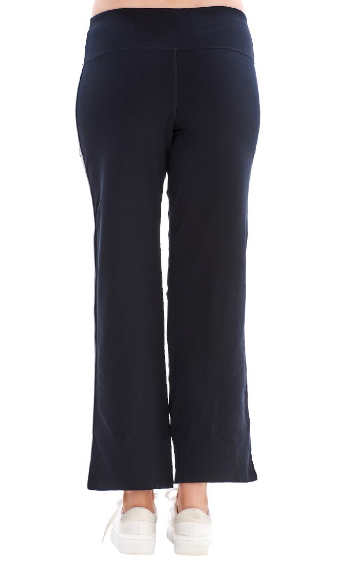 Ladies Cotton Rich Active Gym Pants Lounge Wear Sports Gym Pants Joggers - Picture 8 of 19