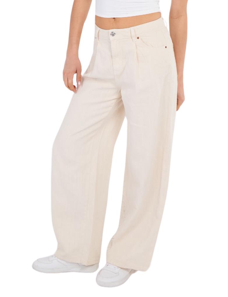 Ladies ex M&S High Rise Wide Leg Jeans - Picture 9 of 15