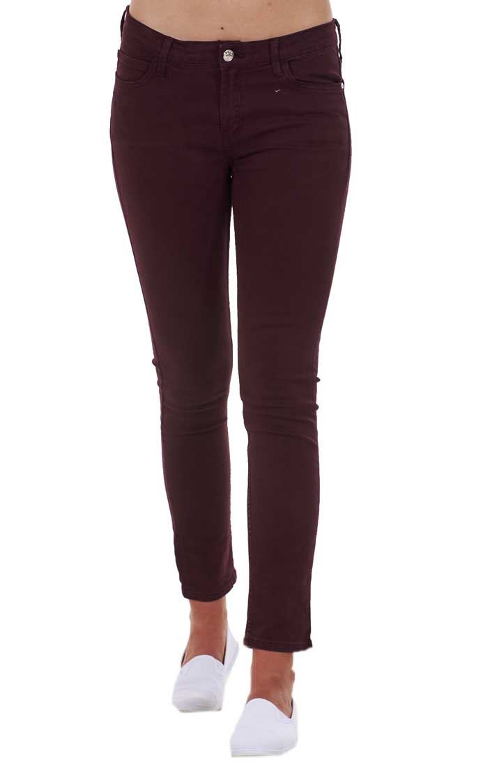 Ladies Push Up Skinny Stretch Pockets Jeggings Mid Waist Jeans Sizes 6, 8 & 10