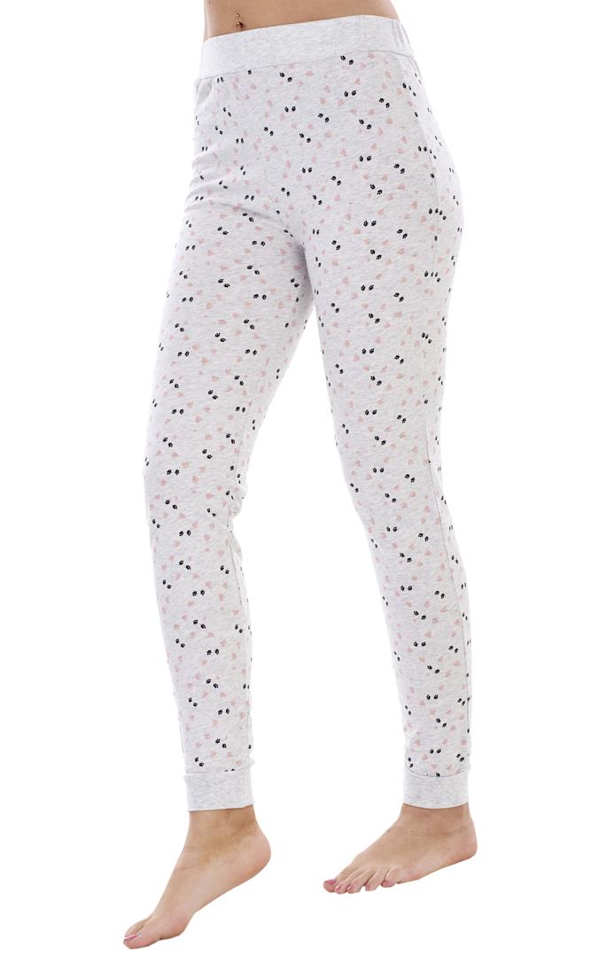 Ladies I Love My Dog Loungewear Cat Pet Cotton Rich PJ'S Pyjama Set - Picture 40 of 48