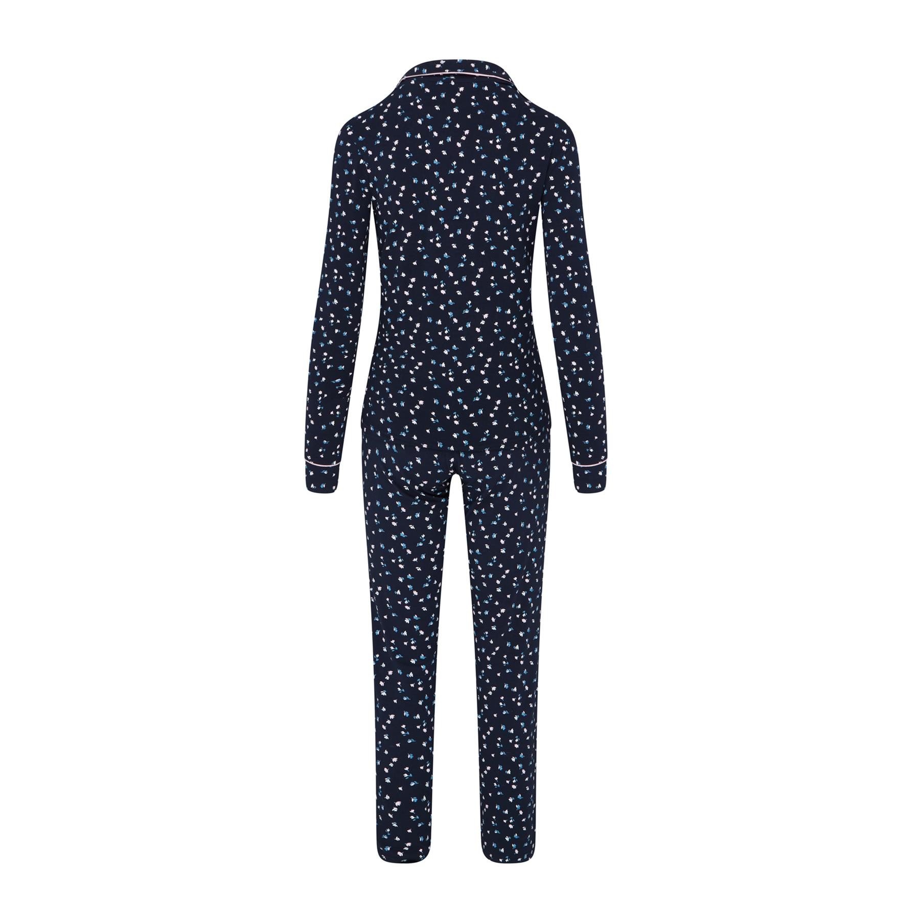 Ladies Button Up Pyjamas Cotton Rich PJ'S Stretch BOXED GIFT RRP £40 - Picture 16 of 26