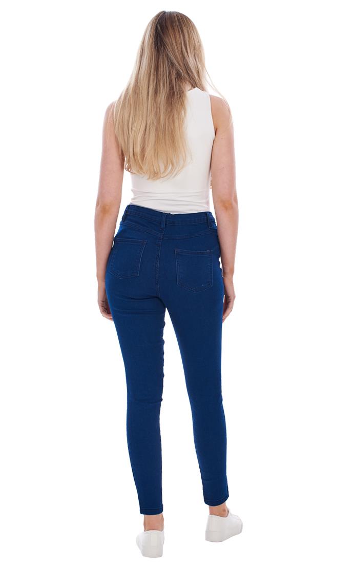 Ladies BHS Skinny Fit Pants Stretch Ankle Pockets Jeggings - Picture 7 of 13