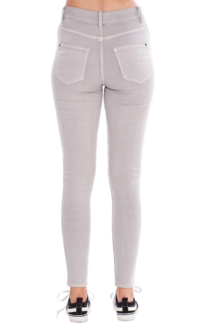 Ladies High Waist Stretch Pockets Denim Super Skinny Jeans - Picture 30 of 68