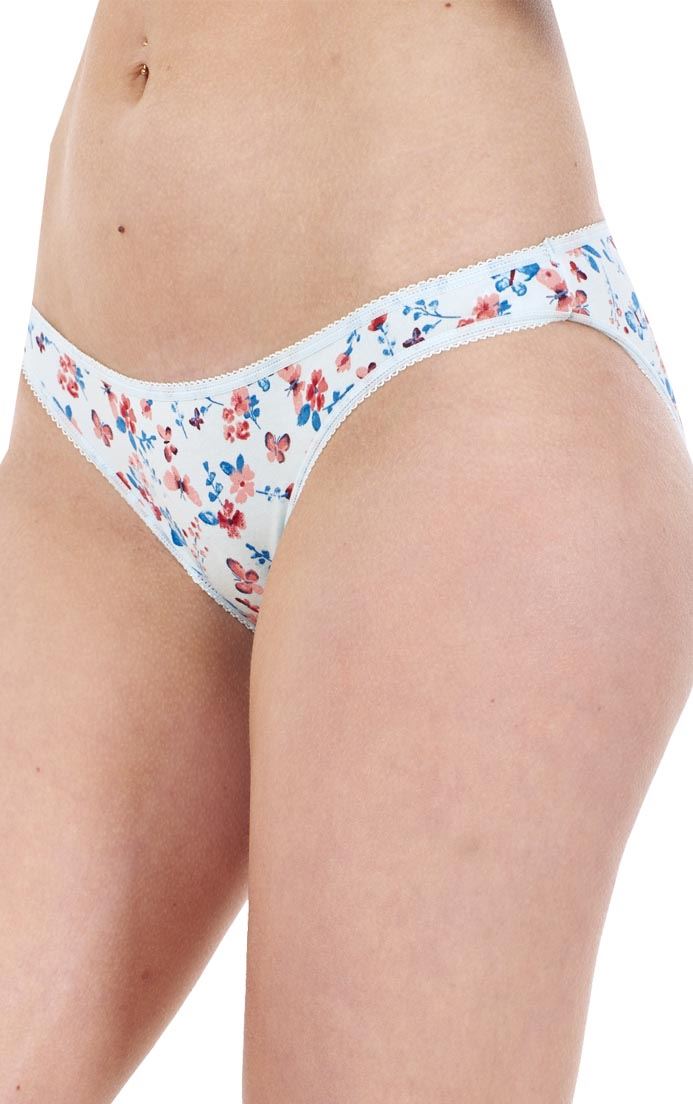 Ladies Stunning 5 Pack Multi Pack Bikini Knickers Womens Briefs Underwear - Picture 12 of 22