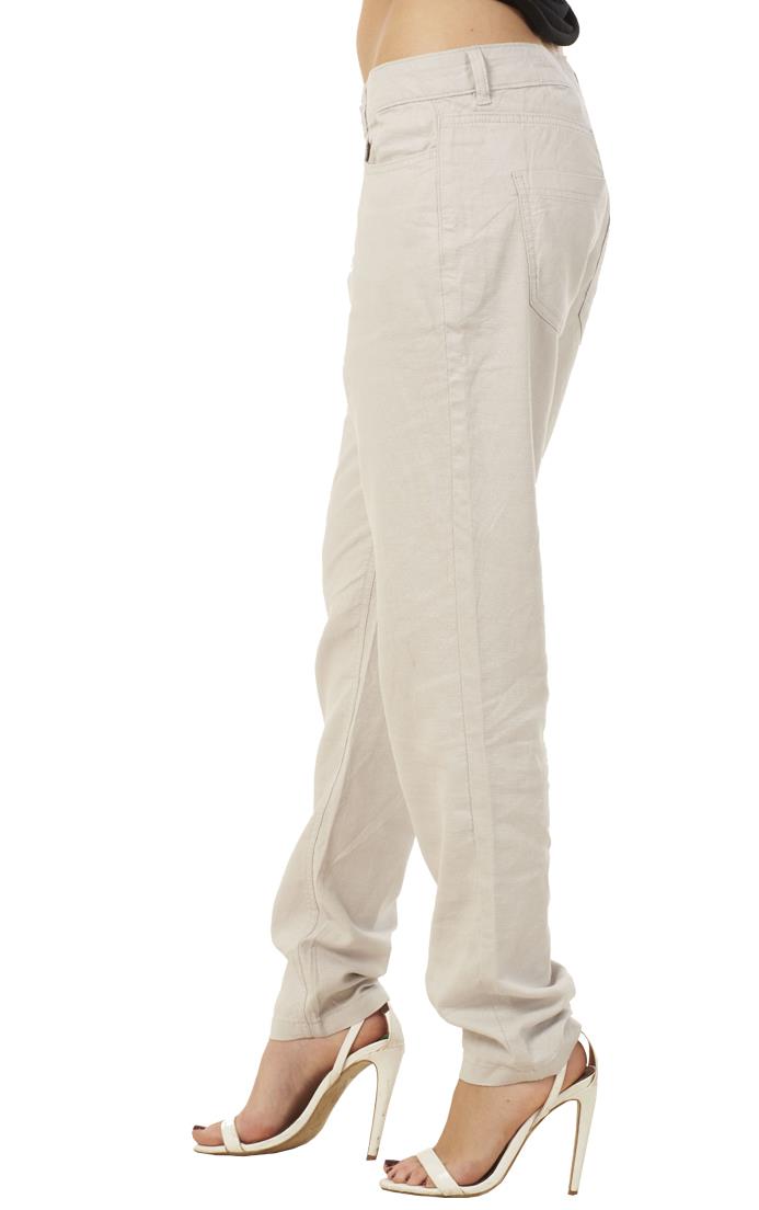Ladies Linen Trousers Holiday Pockets Pants Summer Casual Pants SIZES 6, 8 & 10 - Picture 20 of 41
