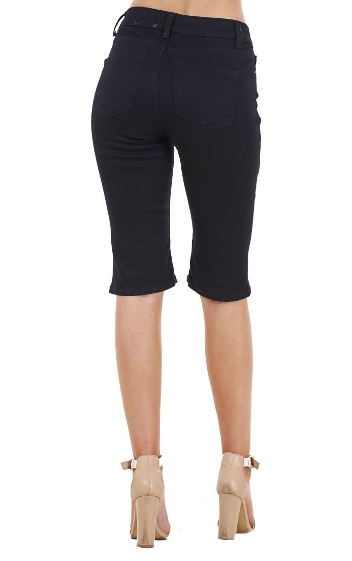 Ladies Denim Summer Holiday Womens Stretch Pockets Shorts eBay