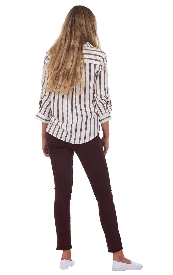 Ladies Push Up Skinny Stretch Pockets Jeggings Mid Waist Jeans Sizes 6, 8 & 10 - Picture 39 of 39