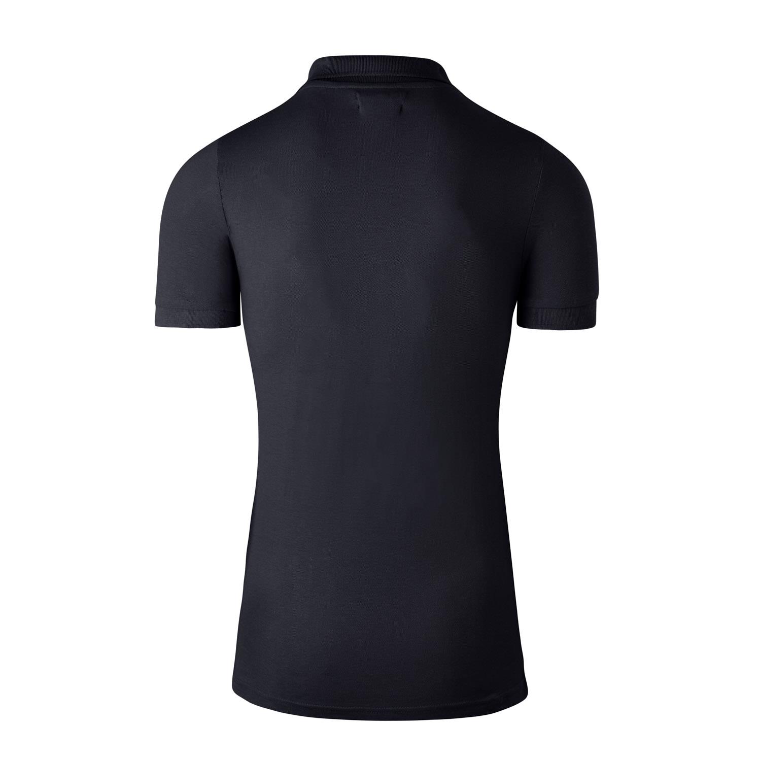 Men's Pure Cotton Plain Top Short Sleeve Polo Tee T-shirt - Picture 22 of 67