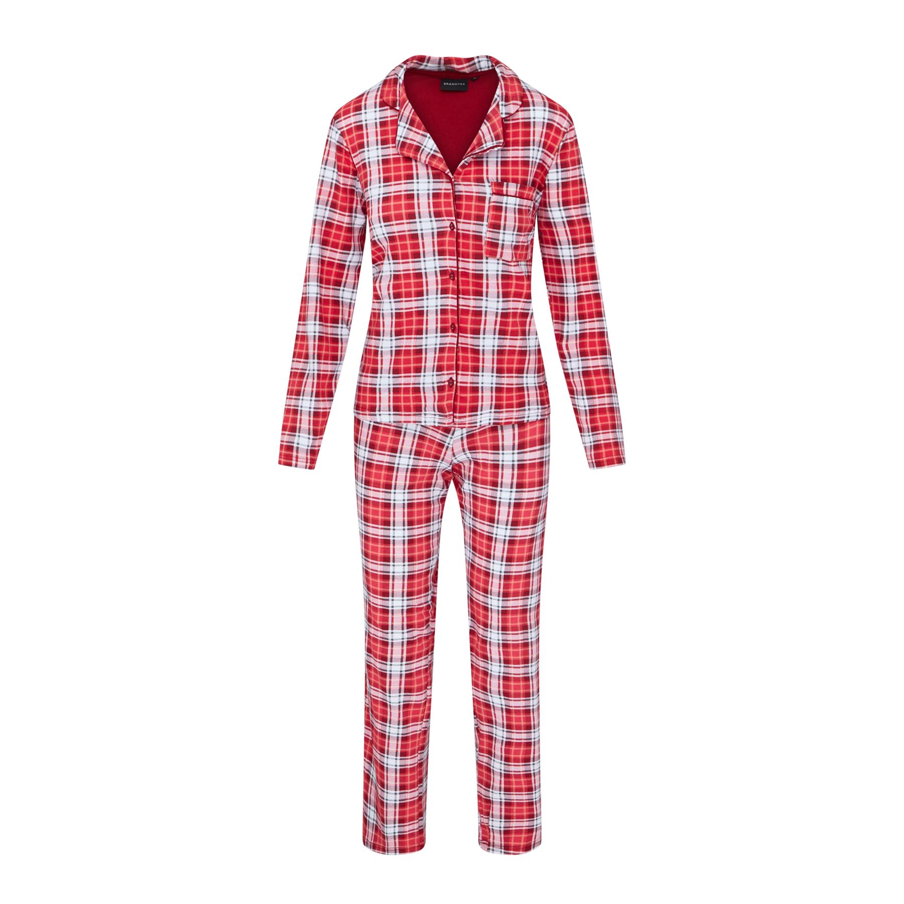 Ladies Button Up Pyjamas Cotton Rich PJ'S Stretch BOXED GIFT RRP £40 - Picture 21 of 26