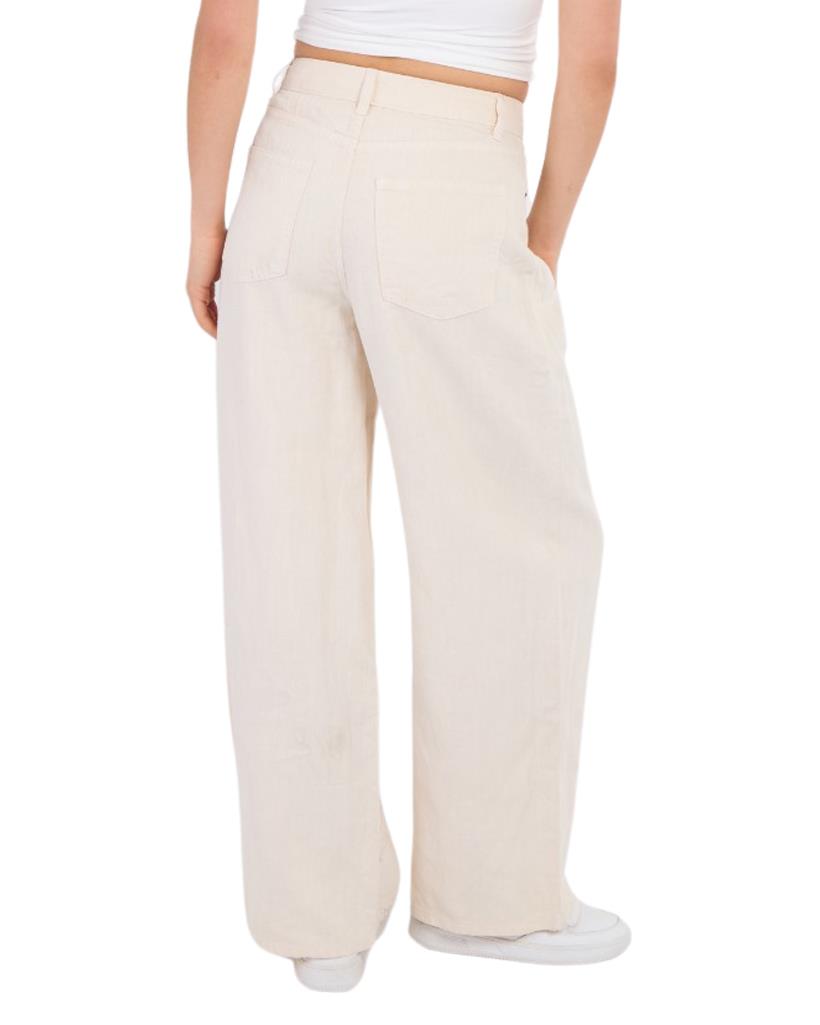 Ladies ex M&S High Rise Wide Leg Jeans - Picture 10 of 15