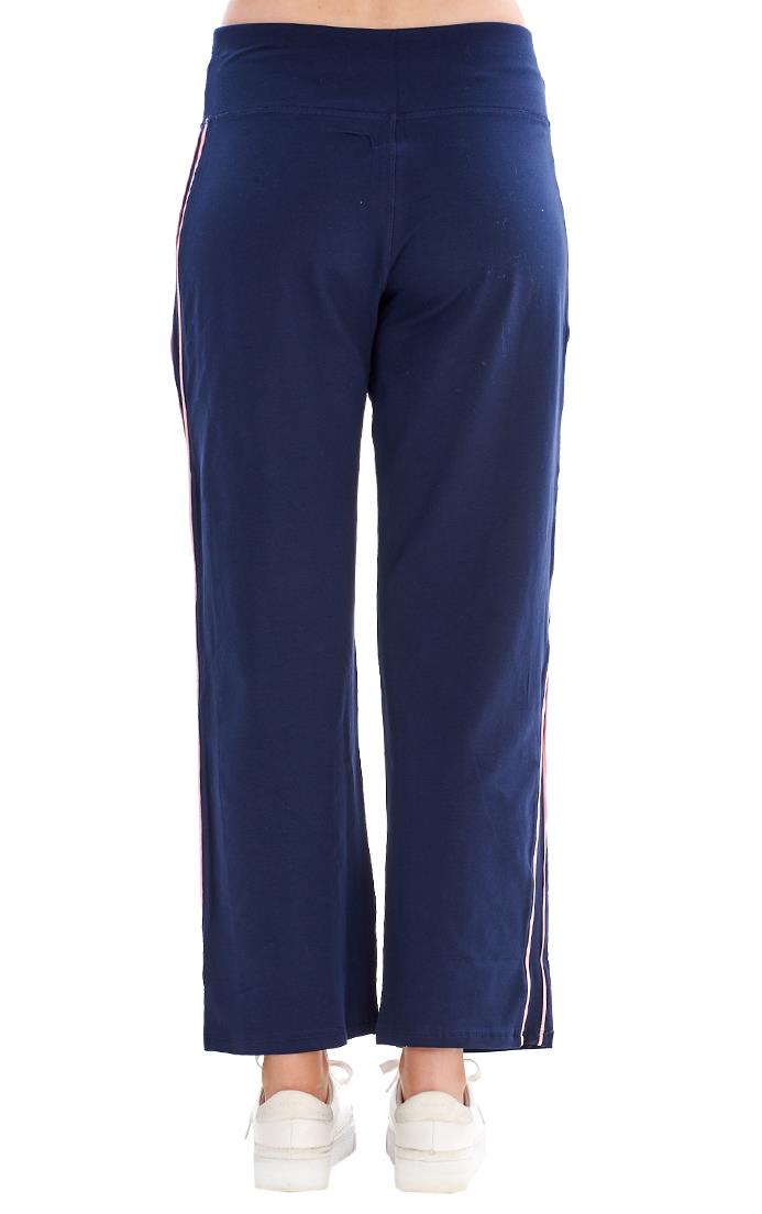 Ladies Cotton Rich Active Gym Pants Lounge Wear Sports Gym Pants Joggers - Picture 15 of 19
