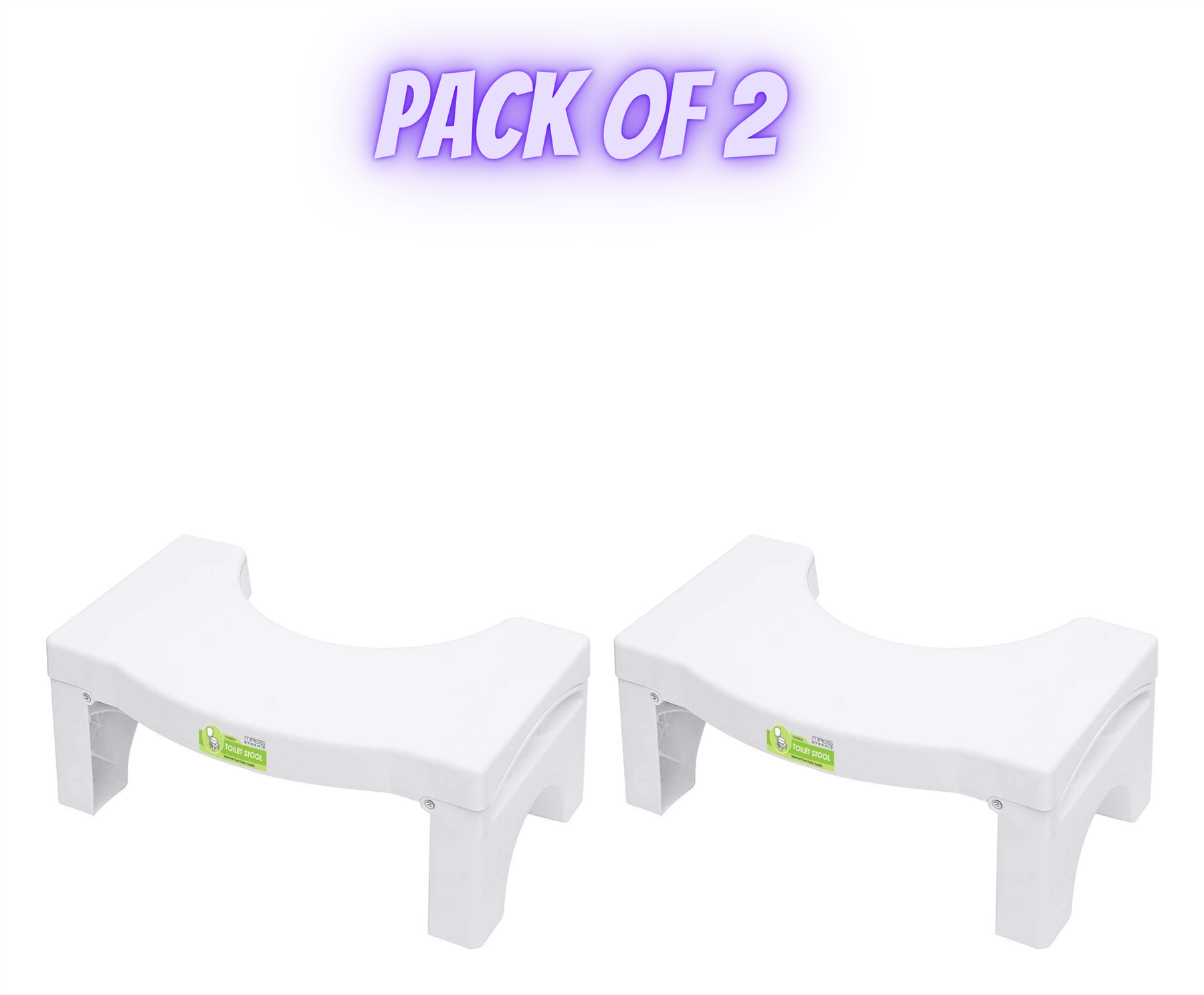 Potty Squatty Toilet Squat Stool NonSlip Bathroom Step Stool Folding Squat Aid eBay