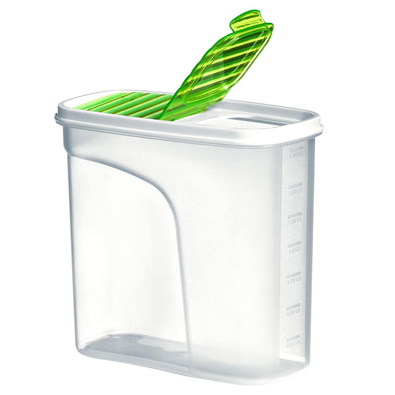 Grub Tub Kitchen Food Storage Container Jar Polypropylene Green /& White Lid