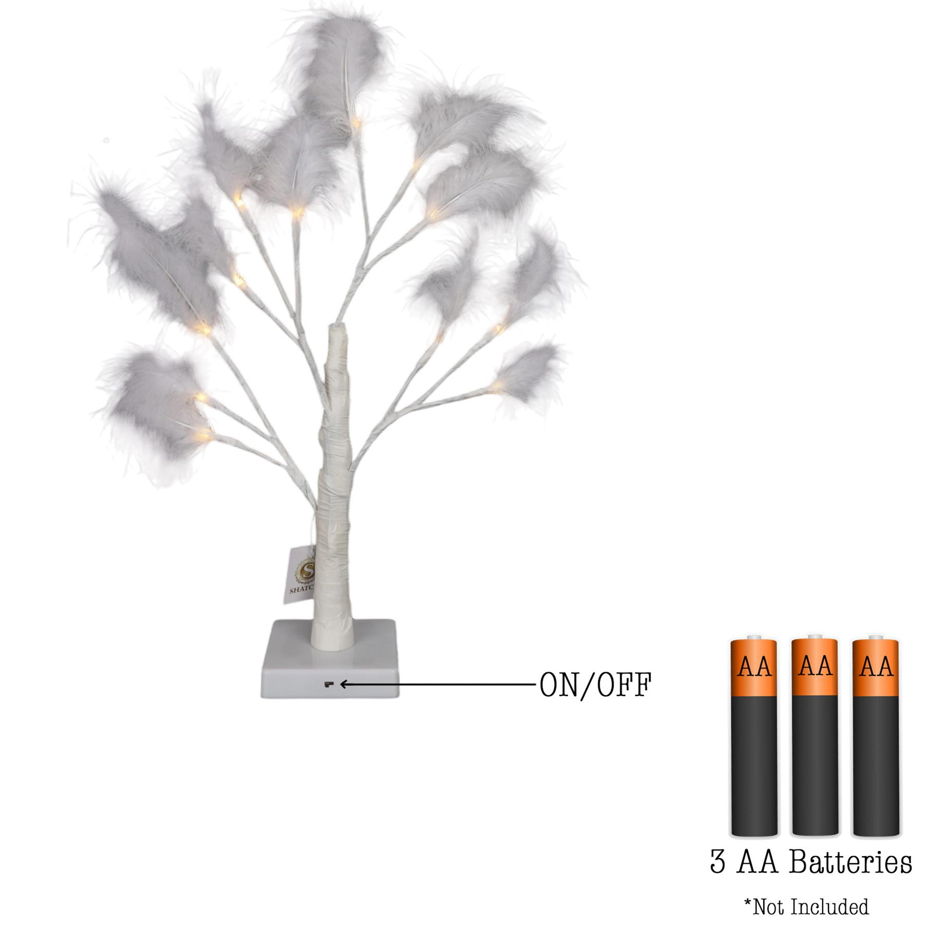 Artificial Pampas Tree Flower Christmas Table Decor Boho Wedding LED Lights B/O - Picture 71 of 73