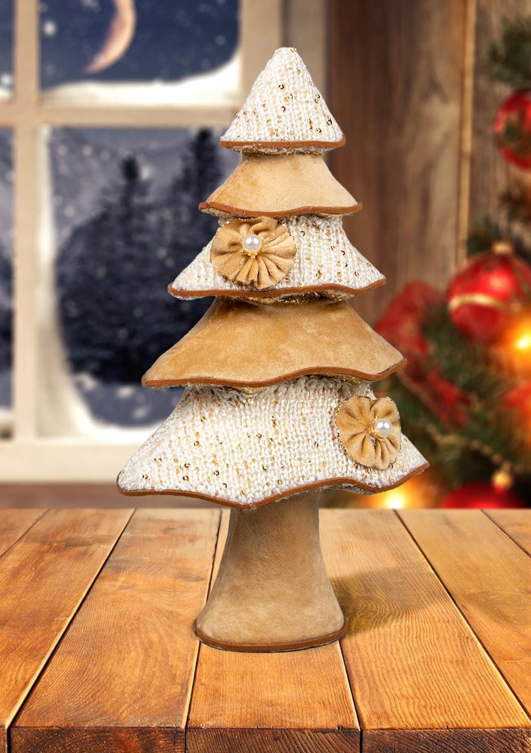 Christmas Tabletop Ornament Figures Centerpiece Xmas Gift Home Window Decoration - Picture 60 of 60