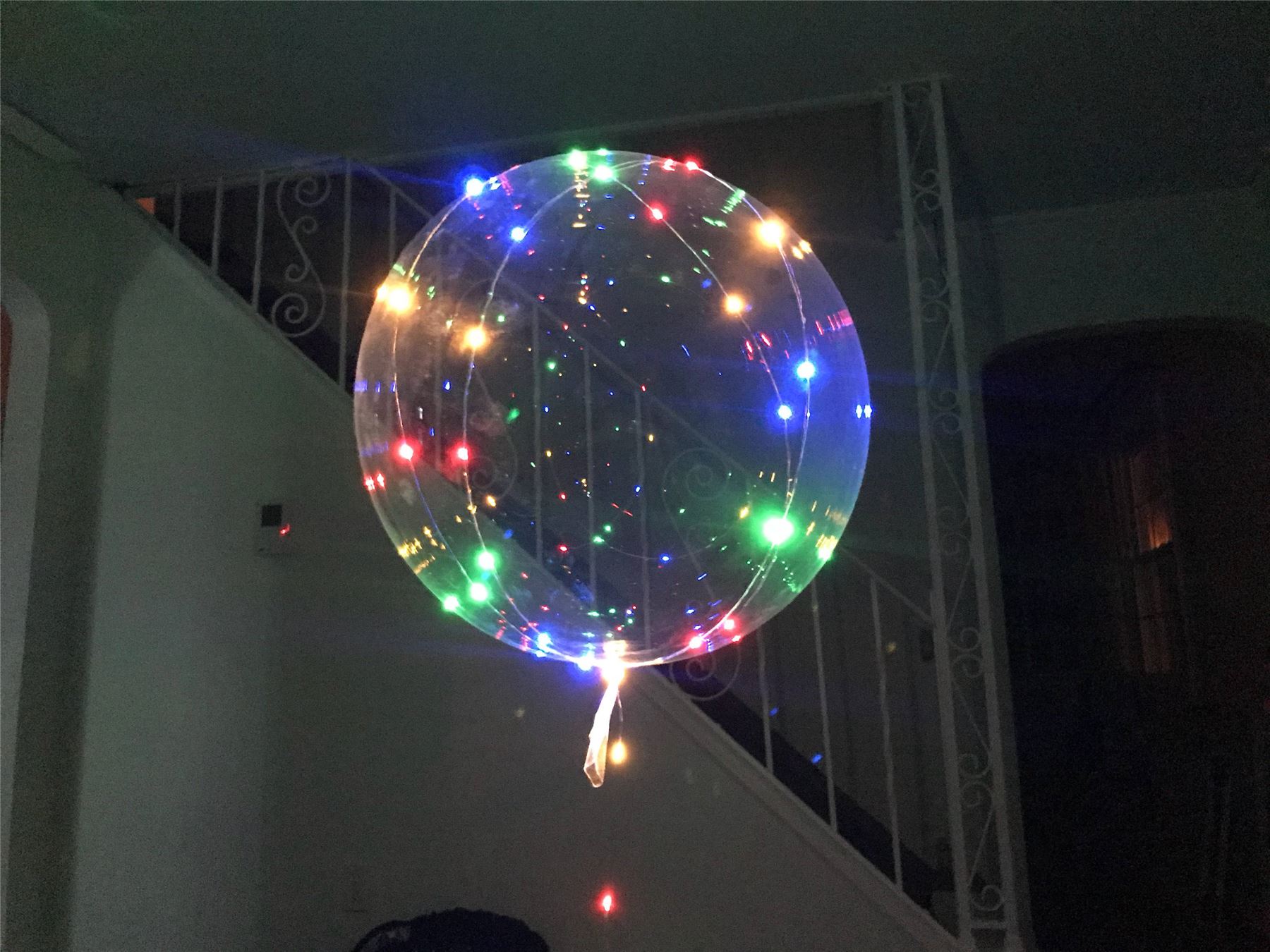 Clear LED Lights Balloons Wedding Birthday Party Xmas Christmas Decoration - Picture 5 of 13