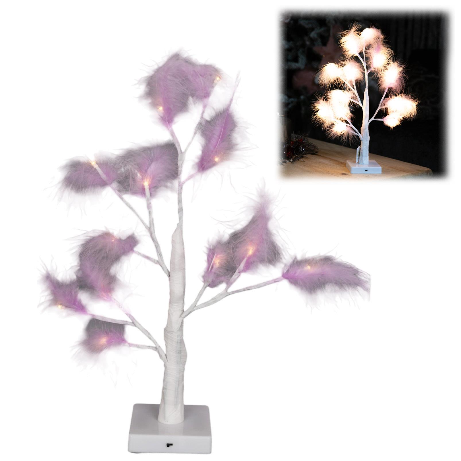 Artificial Pampas Tree Flower Christmas Table Decor Boho Wedding LED Lights B/O - Picture 40 of 73
