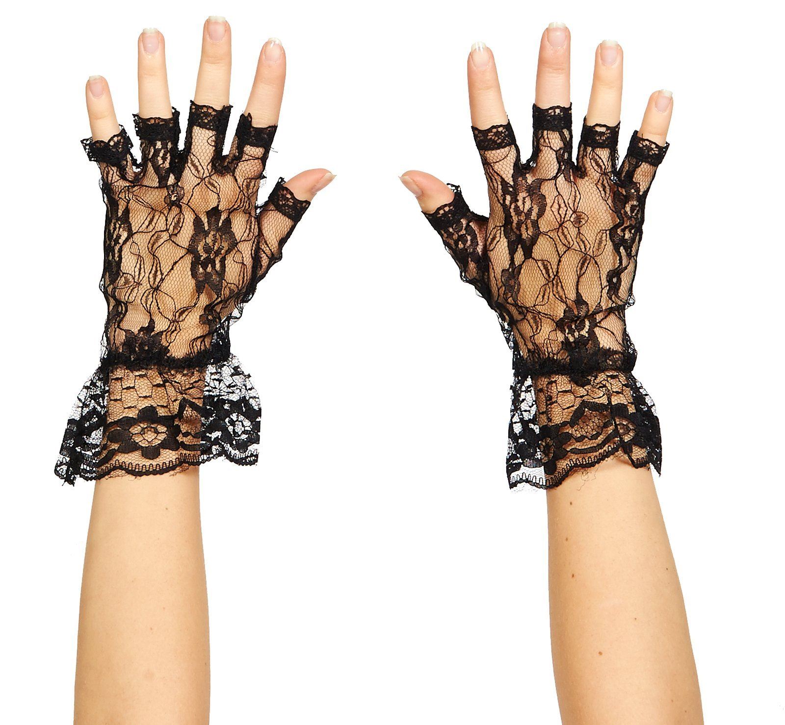 Ladies Long Finger Gloves Elbow Stretch Satin Halloween Opera Party