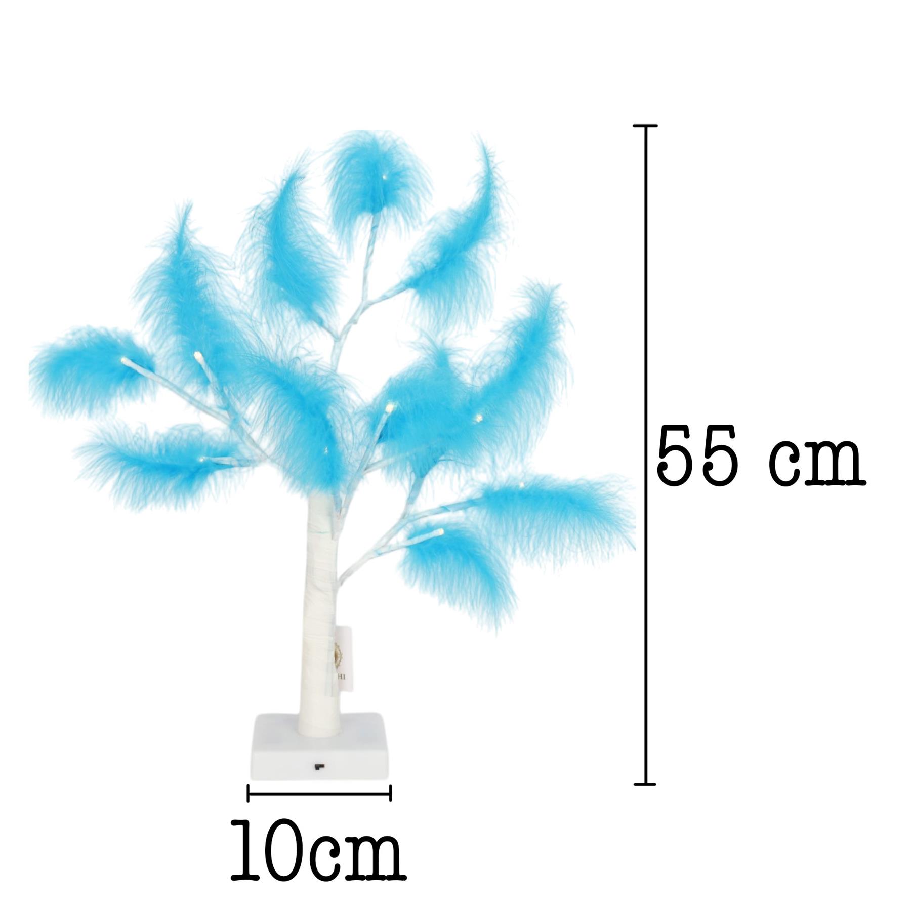 Artificial Pampas Tree Flower Christmas Table Decor Boho Wedding LED Lights B/O - Picture 19 of 73