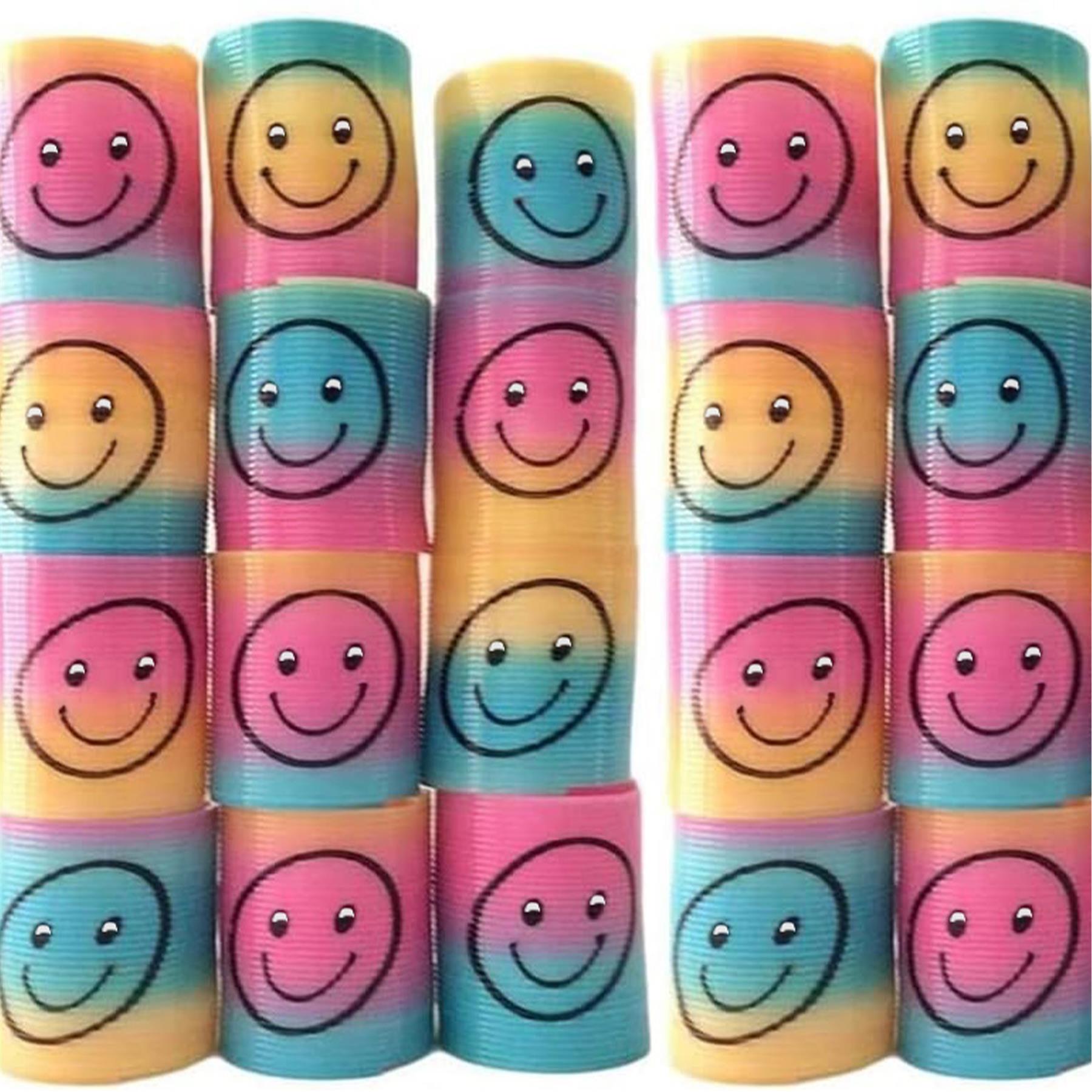 SMILE SPRINGS Kids Birthday Party Bag Fillers Goody CHILDRENS Loot Slinky Toys - Picture 63 of 72