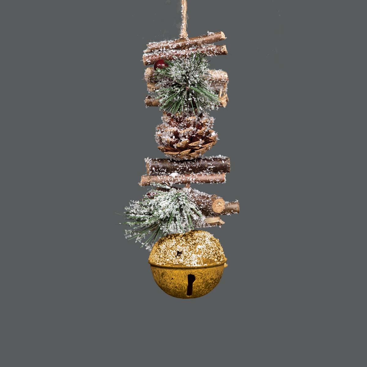 Christmas Garland Hanging Decoration Jingle Bells Xmas Tree Ornaments 33/50/90CM - Picture 8 of 46