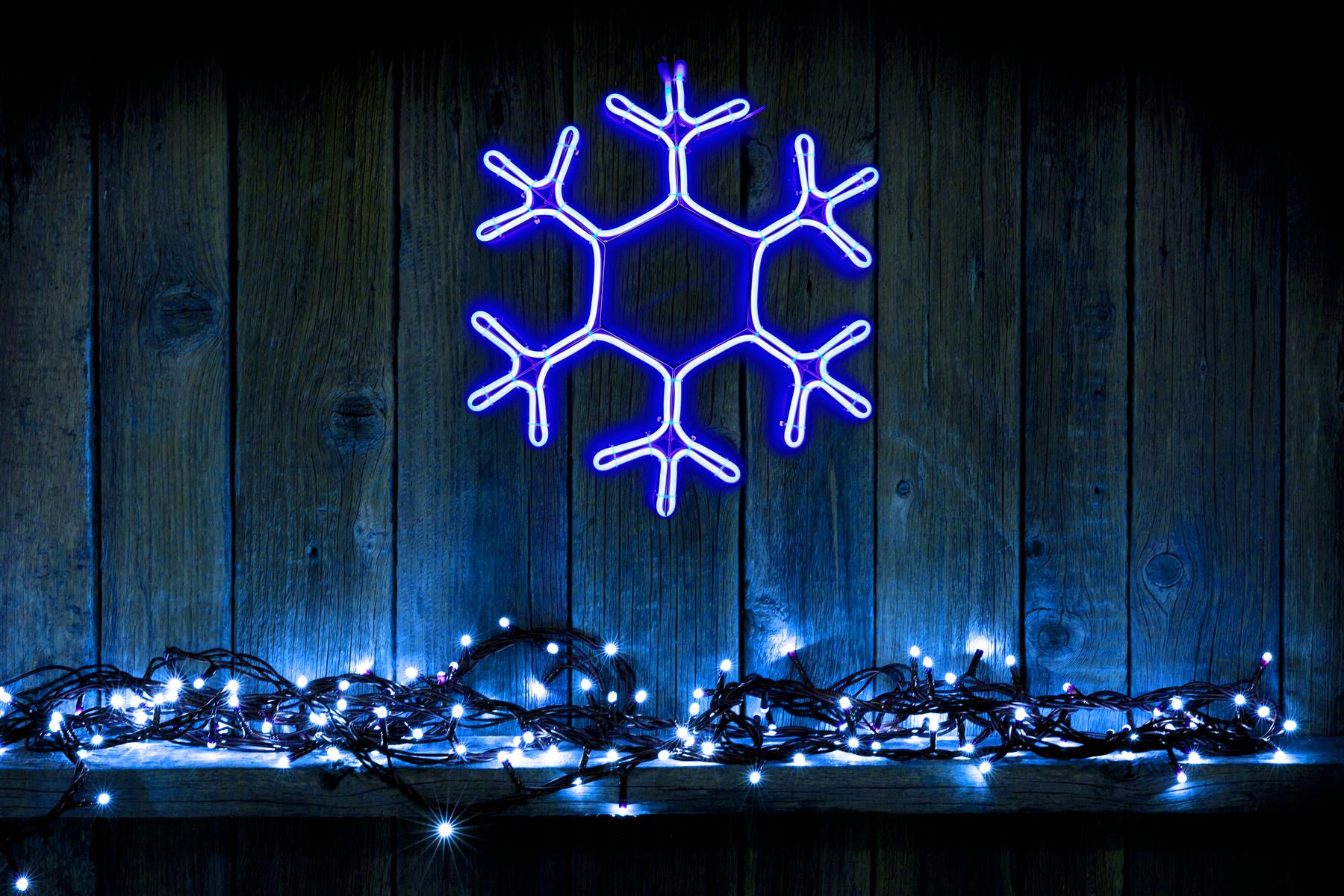 Neon Rope Lights Silhouette Christmas Outdoor Wall Garden Xmas Home Decoration - Picture 25 of 47