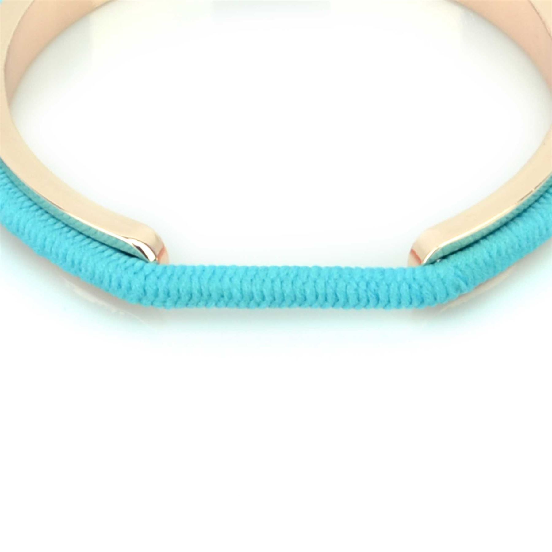 Hair Tie Cuff Bracelet Rubber Bands Bangle Gold Silver Rose Party Bridal Prom - Picture 57 of 111