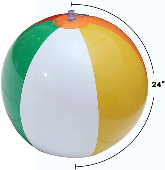 Inflatable Panel Blowup 16/20/24 Inch Beach Ball Holiday Swimming Pool Fun  Party