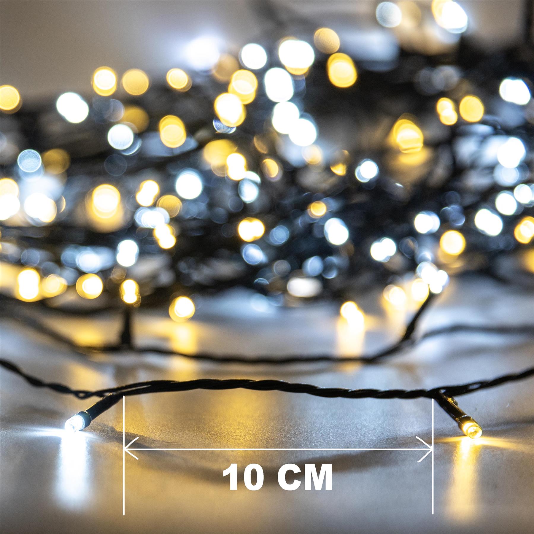Christmas Fairy Lights LED String Mains Plug-In Outdoor XMAS Home Decor 100-2000 - Picture 8 of 39