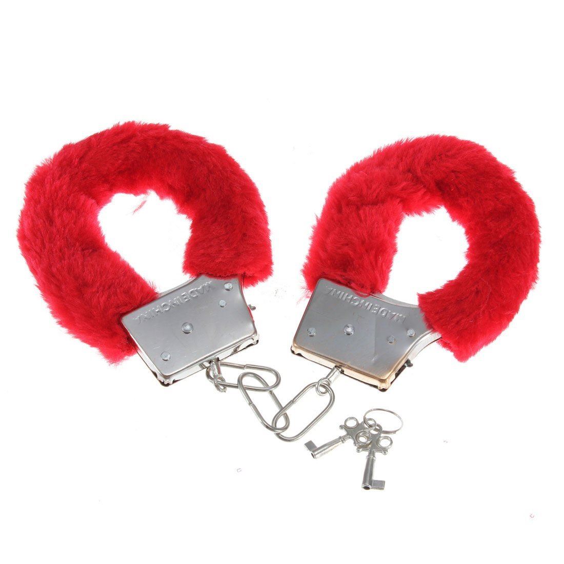Fluffy Furry Handcuffs Fancy Dress Hen Night Stag Party Props Police Role Play - Picture 18 of 22