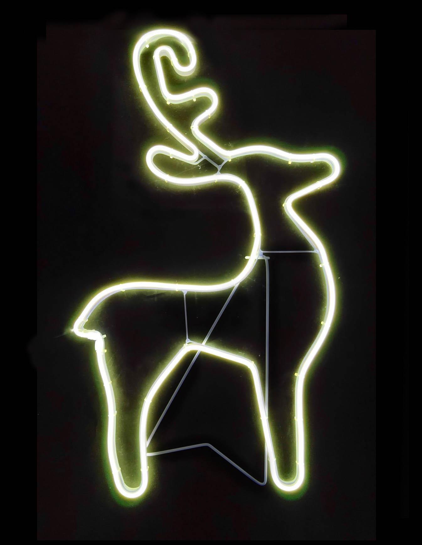 Neon Rope Lights Silhouette Christmas Outdoor Wall Garden Xmas Home Decoration - Picture 12 of 47