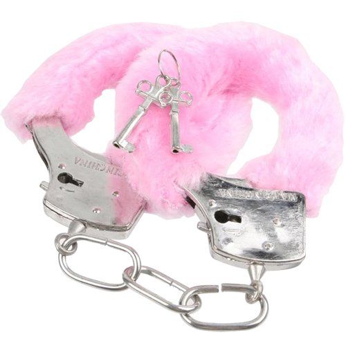 Fluffy Furry Handcuffs Fancy Dress Hen Night Stag Party Props Police Role Play - Picture 15 of 22