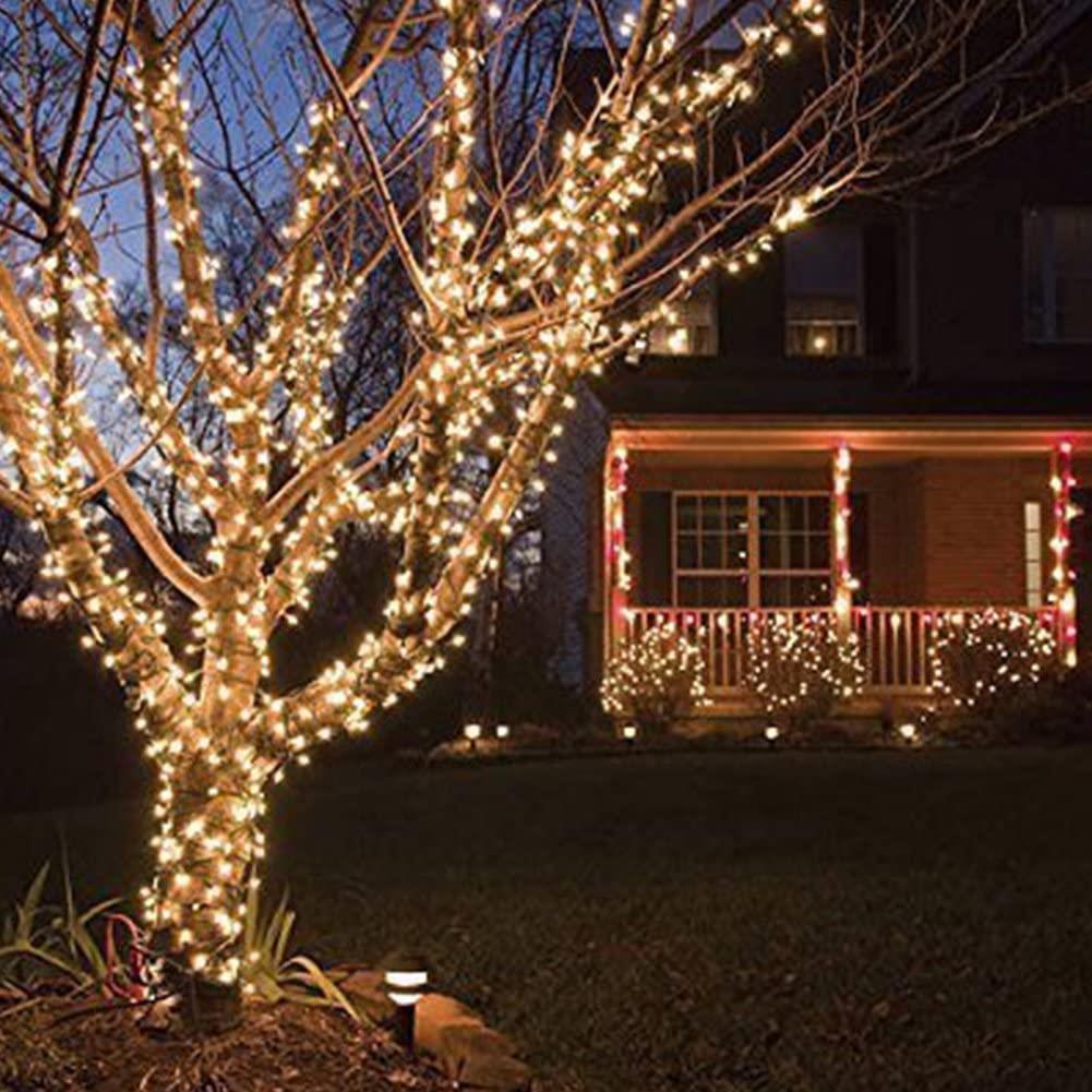 100-2000 LED String Fairy Lights Mains Plug In Outdoor Christmas Tree Home Decor - Picture 13 of 30
