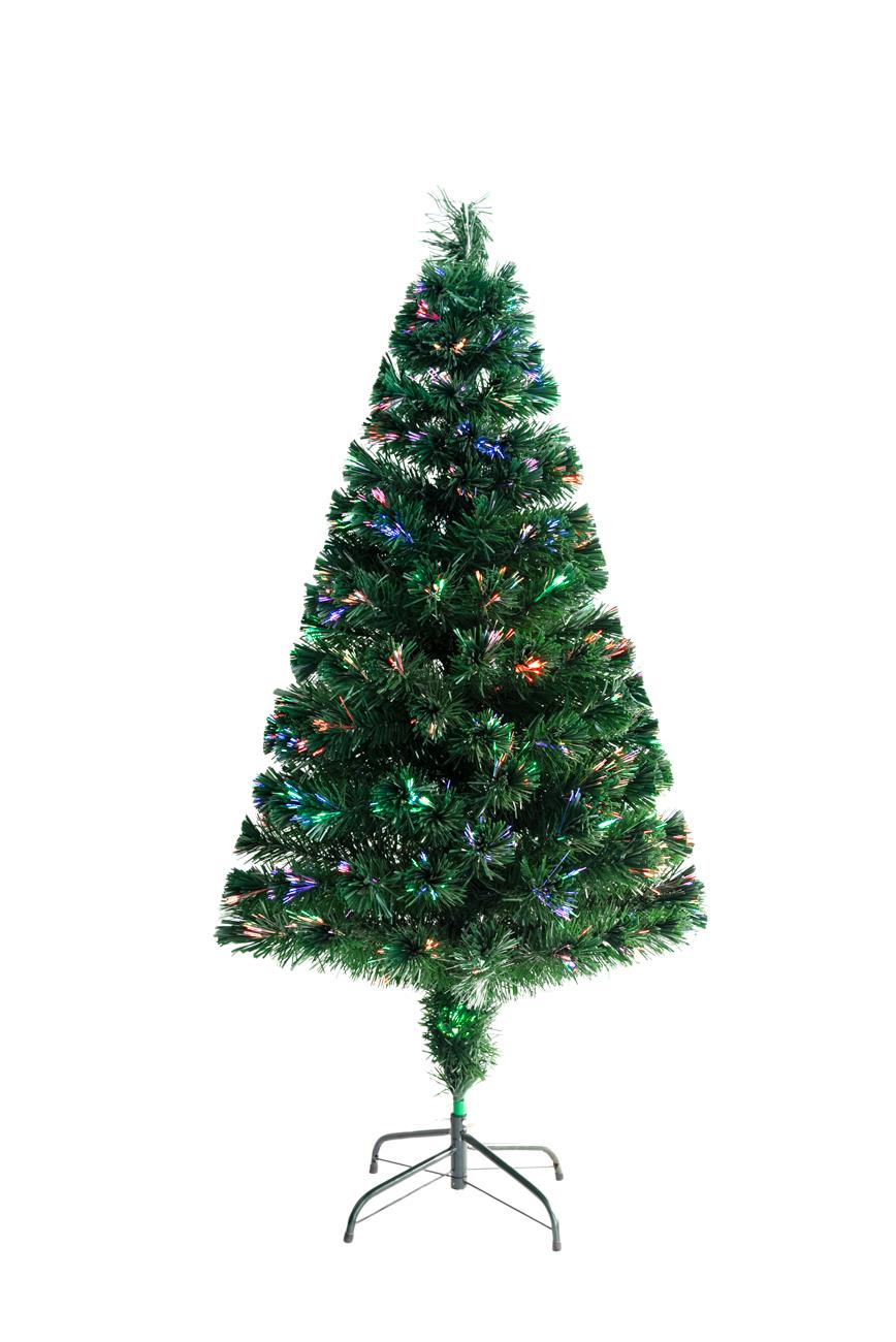Christmas Tree Pre-Lit Green Fiber Optic LED Light Xmas Home Festive Decor 2-7FT - Picture 29 of 65