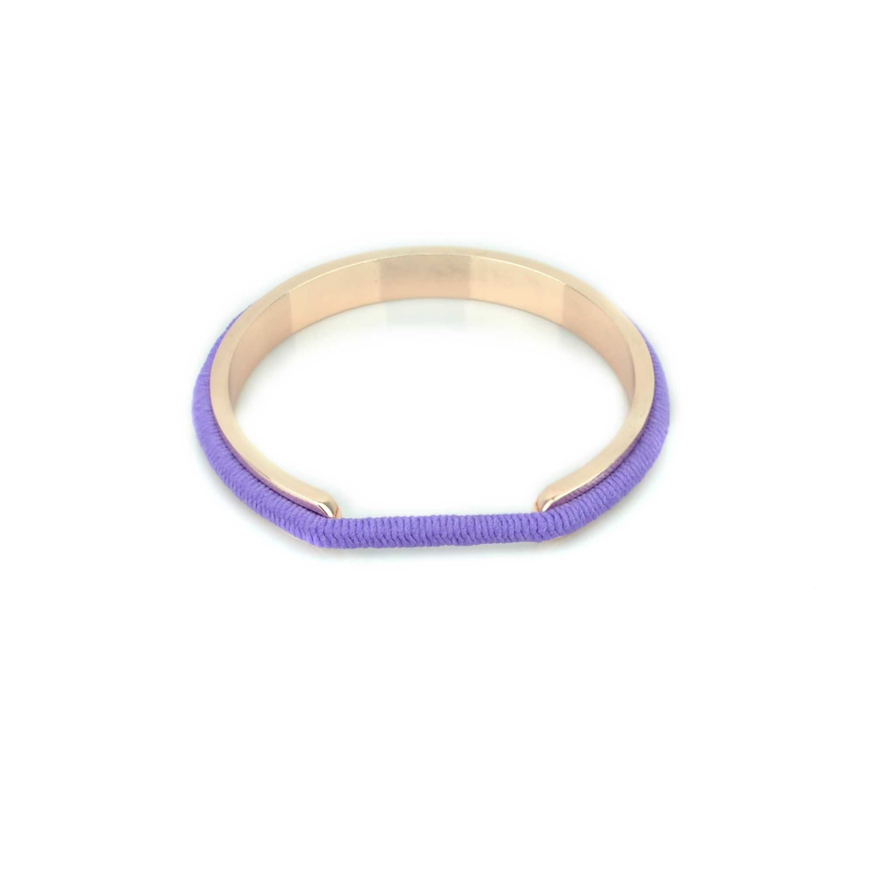 Hair Tie Cuff Bracelet Rubber Bands Bangle Gold Silver Rose Party Bridal Prom - Picture 91 of 111