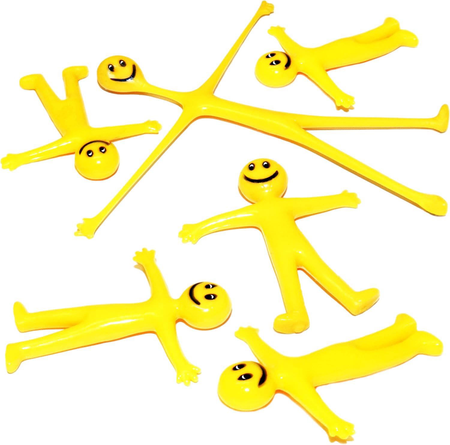 Gelb dehnbar Männer Lächeln Gesicht 1-200 Kindergeburtstag Party Tasche Füllung Spielzeug Gastgeschenk - Bild 85 von 129